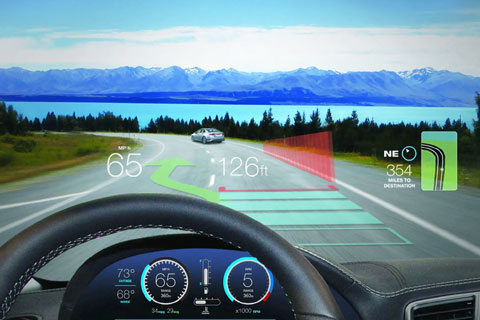 PVD coating for HUD